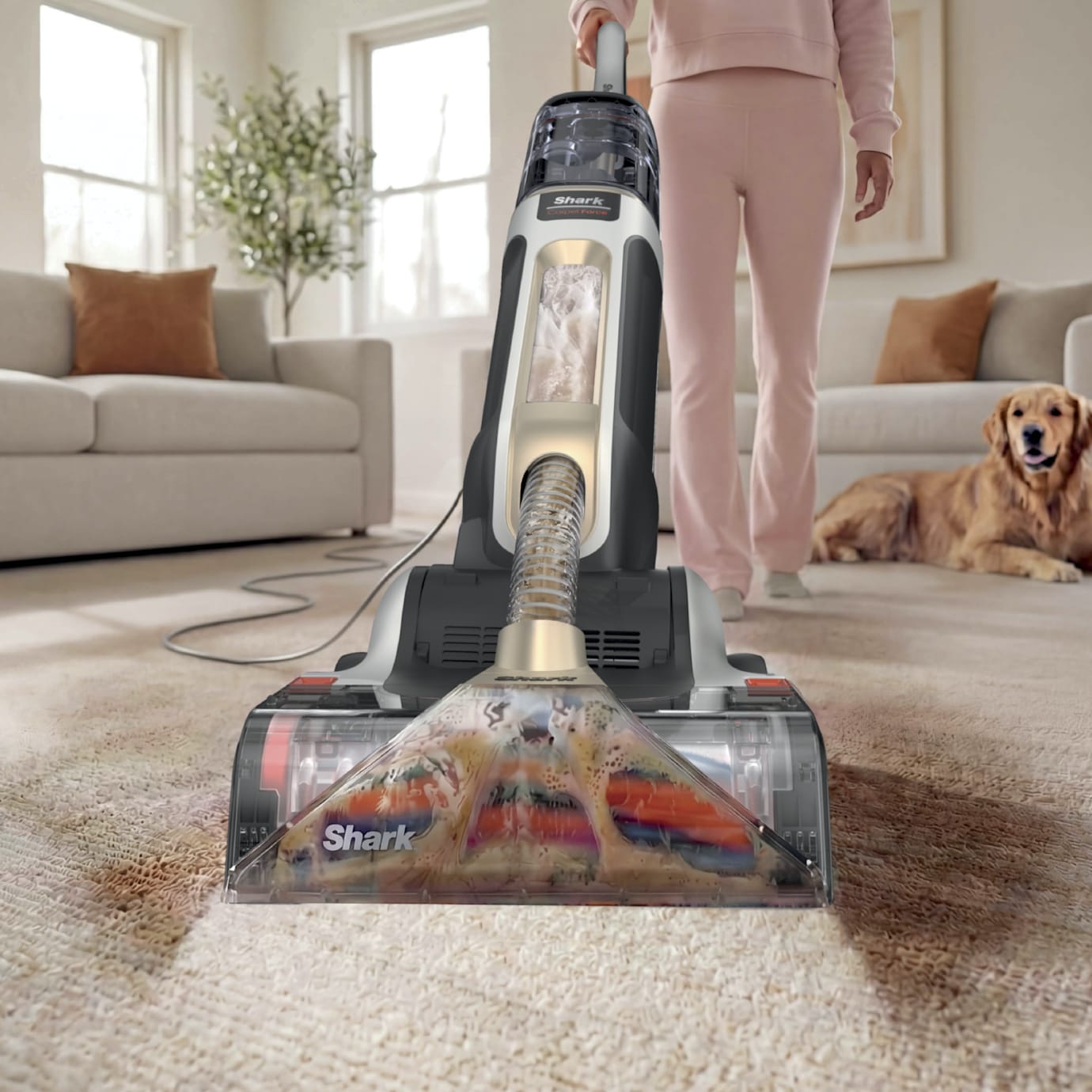 Shark CarpetForce Upright Carpet Cleaner - Image 3