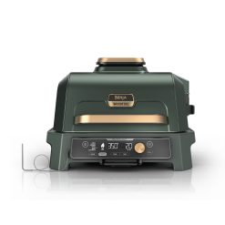 Ninja Woodfire Premium XL BBQ Grill in Green and Gold