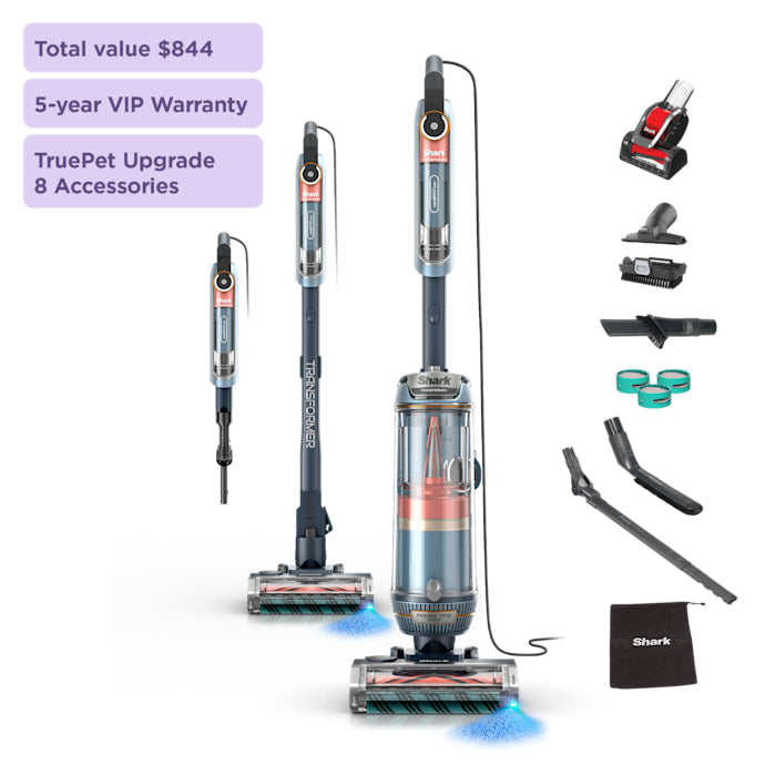 Shark PowerDetect Transformer Upright Vacuum with TruePet Attachments - Image 3