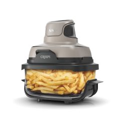 Alternative view of Ninja Crispi 4-in-1 Glass Air Fryer in Stone