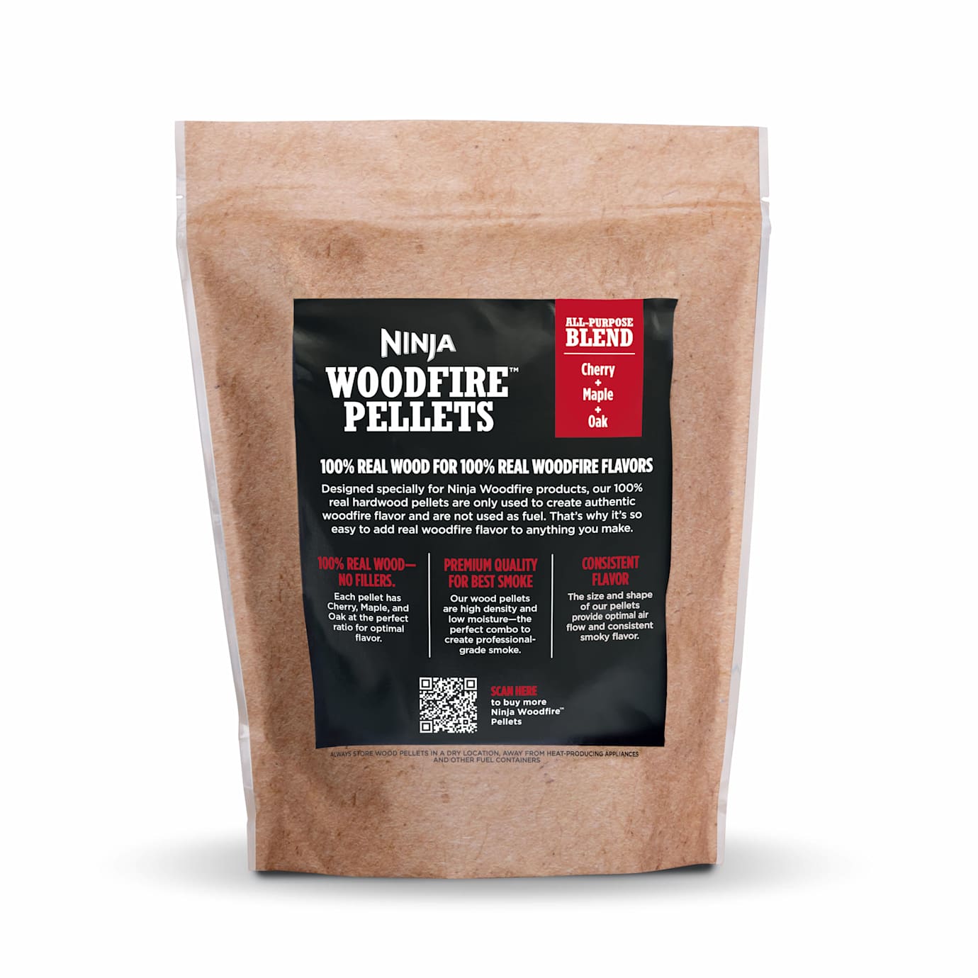 Ninja Woodfire Pellets, All-Purpose Blend, 2-lb Bag - Image 2