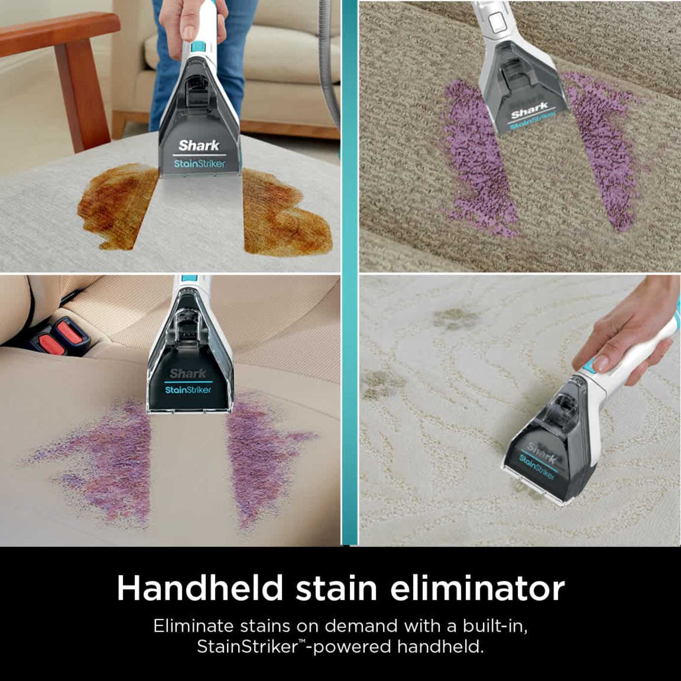 Shark StainStriker Portable Carpet and Furniture Cleaner - Image 12