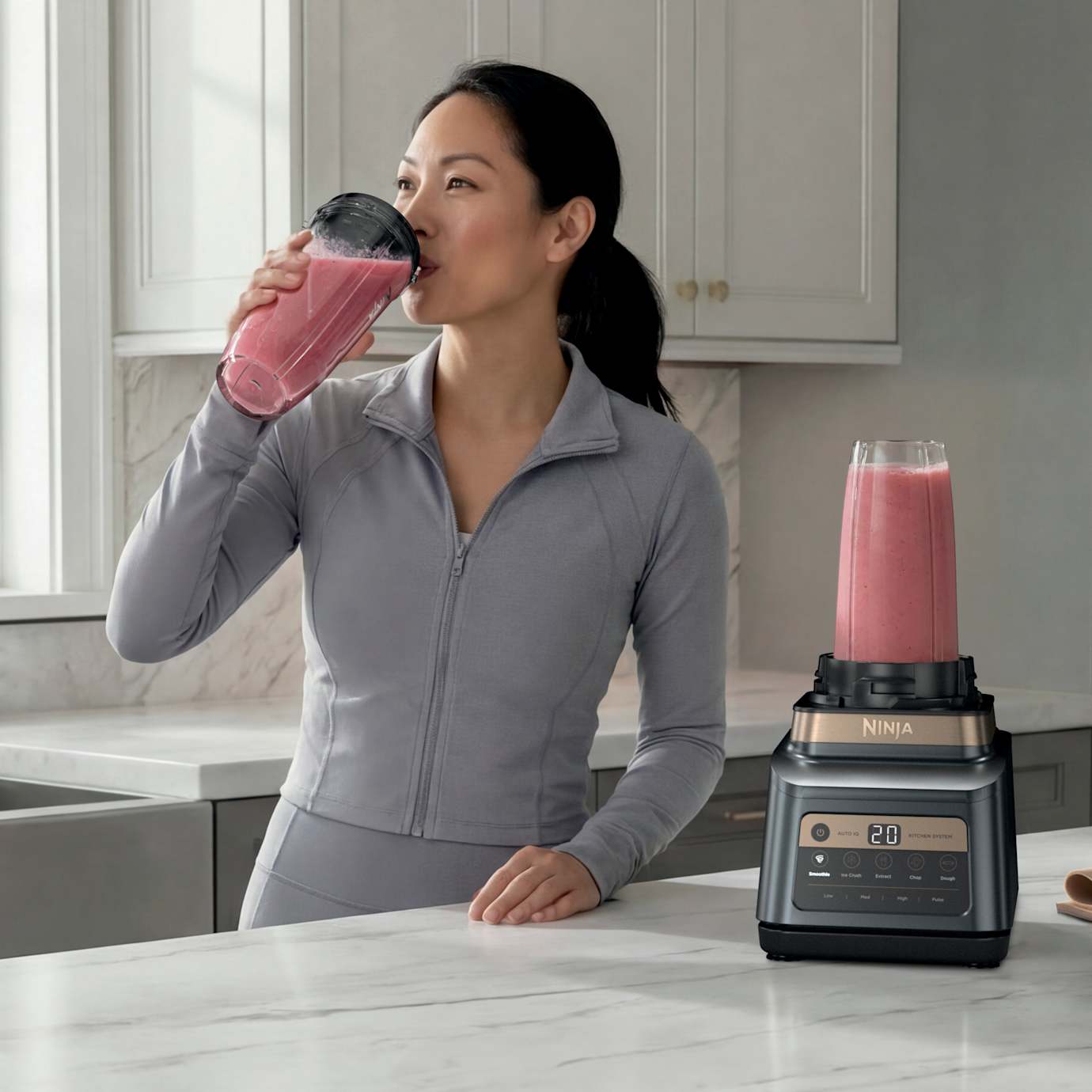Ninja Professional Plus Premier Blender and Food Processor with Auto-IQ in Graphite - Image 4