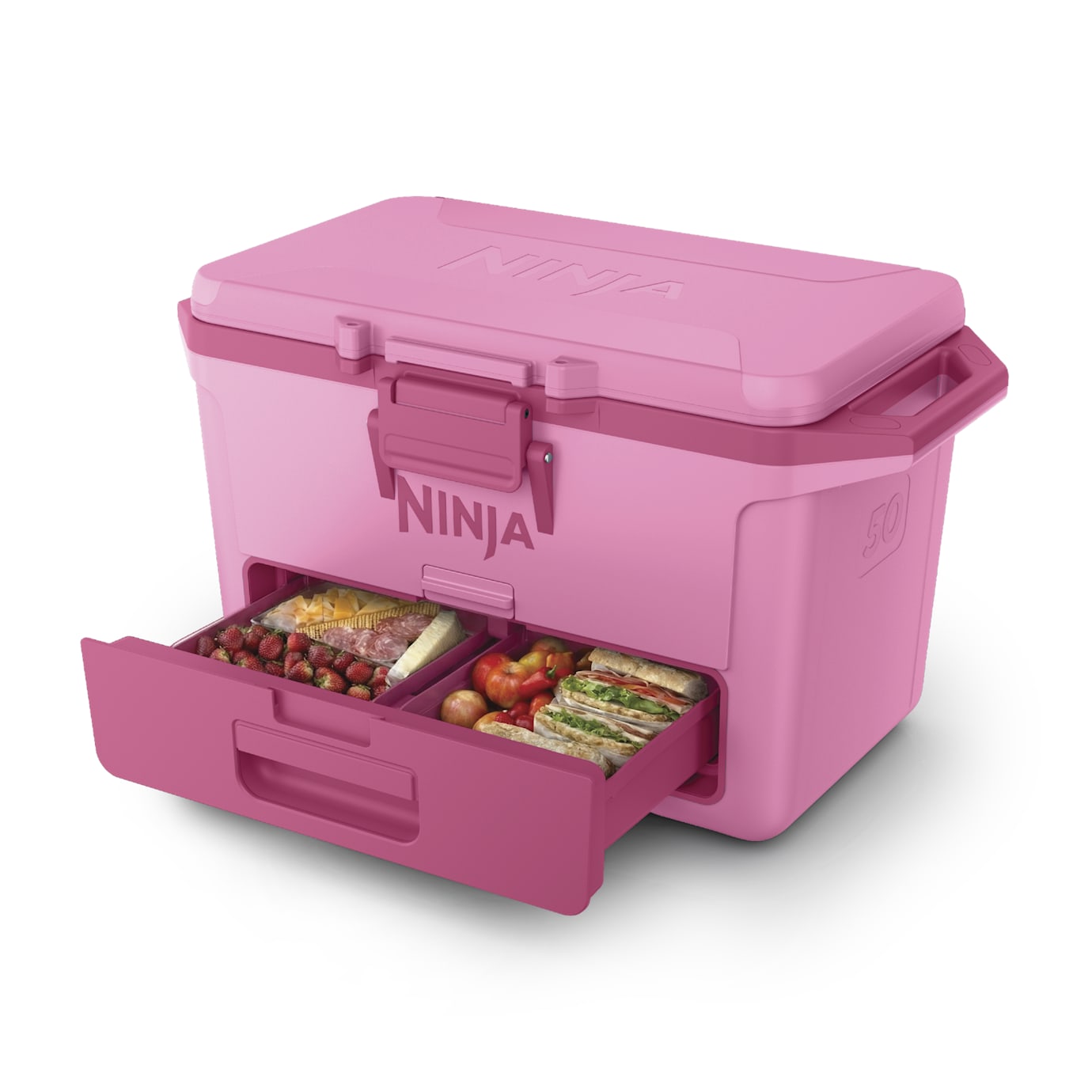 Ninja FrostVault 50qt Cooler in Pink - Image 20