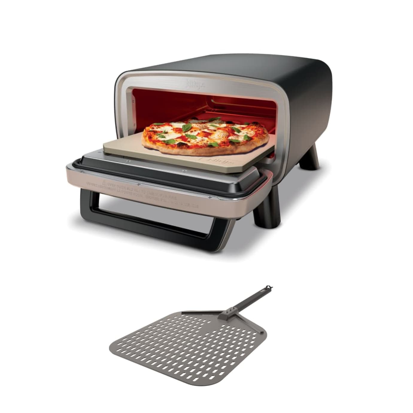 Ninja Artisan Pizza Oven with Pizza Peel Bundle