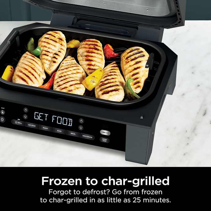 Shark-Ninja Shark-Ninja Foodi XL Indoor Grill and Air Fryer with Thermometer - Image 17
