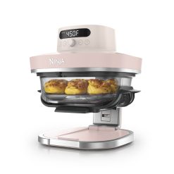 Alternative view of Shark|Ninja Build Your Own Ninja Crispi Pro Glass Air Fryer in Rose Quartz
