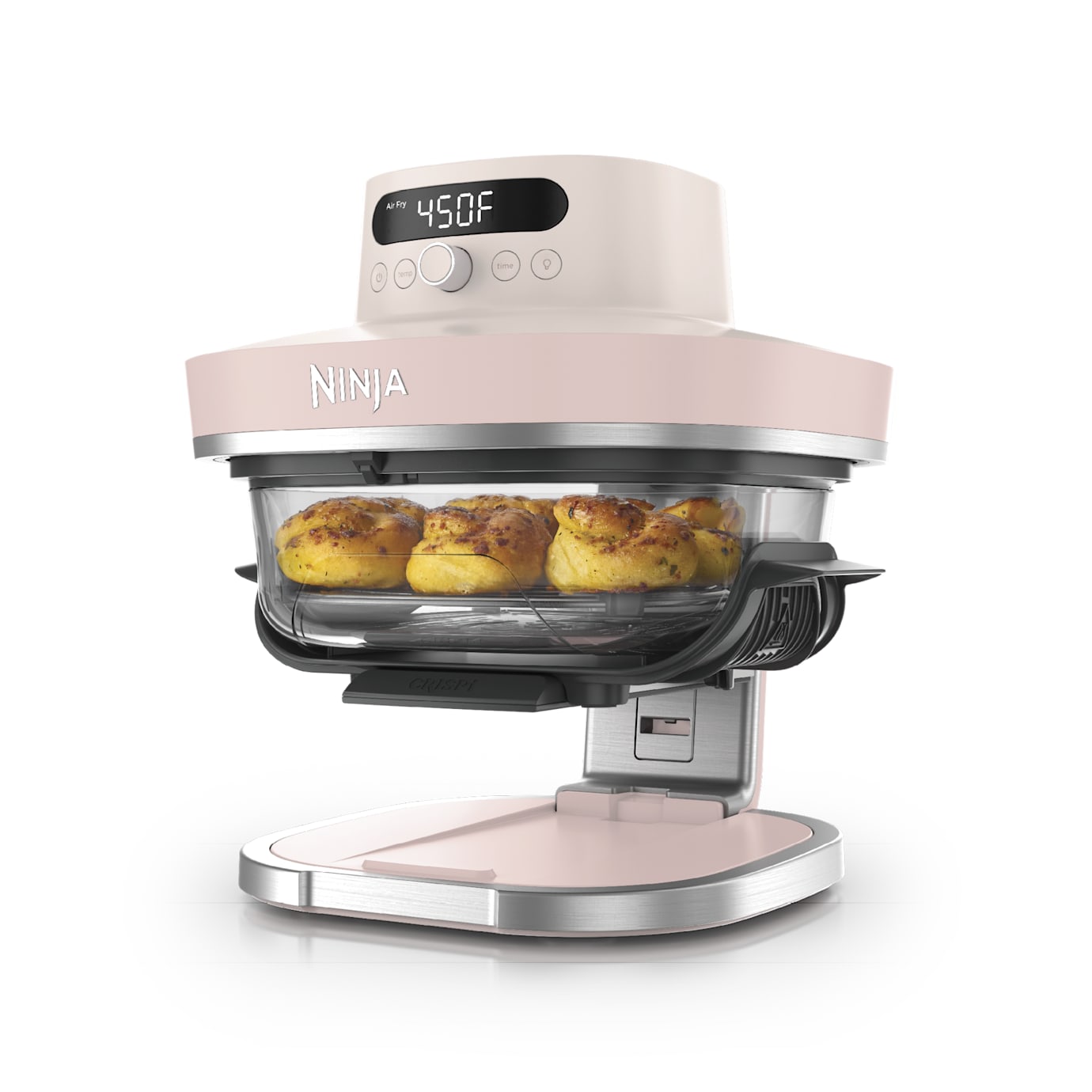 Shark|Ninja Build Your Own Ninja Crispi Pro Glass Air Fryer in Rose Quartz - Image 2