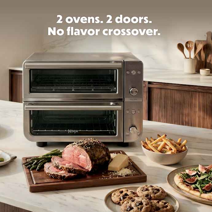 Shark-Ninja Double Oven Pro Smart XL Countertop Oven & Air Fryer, Onyx - Image 11