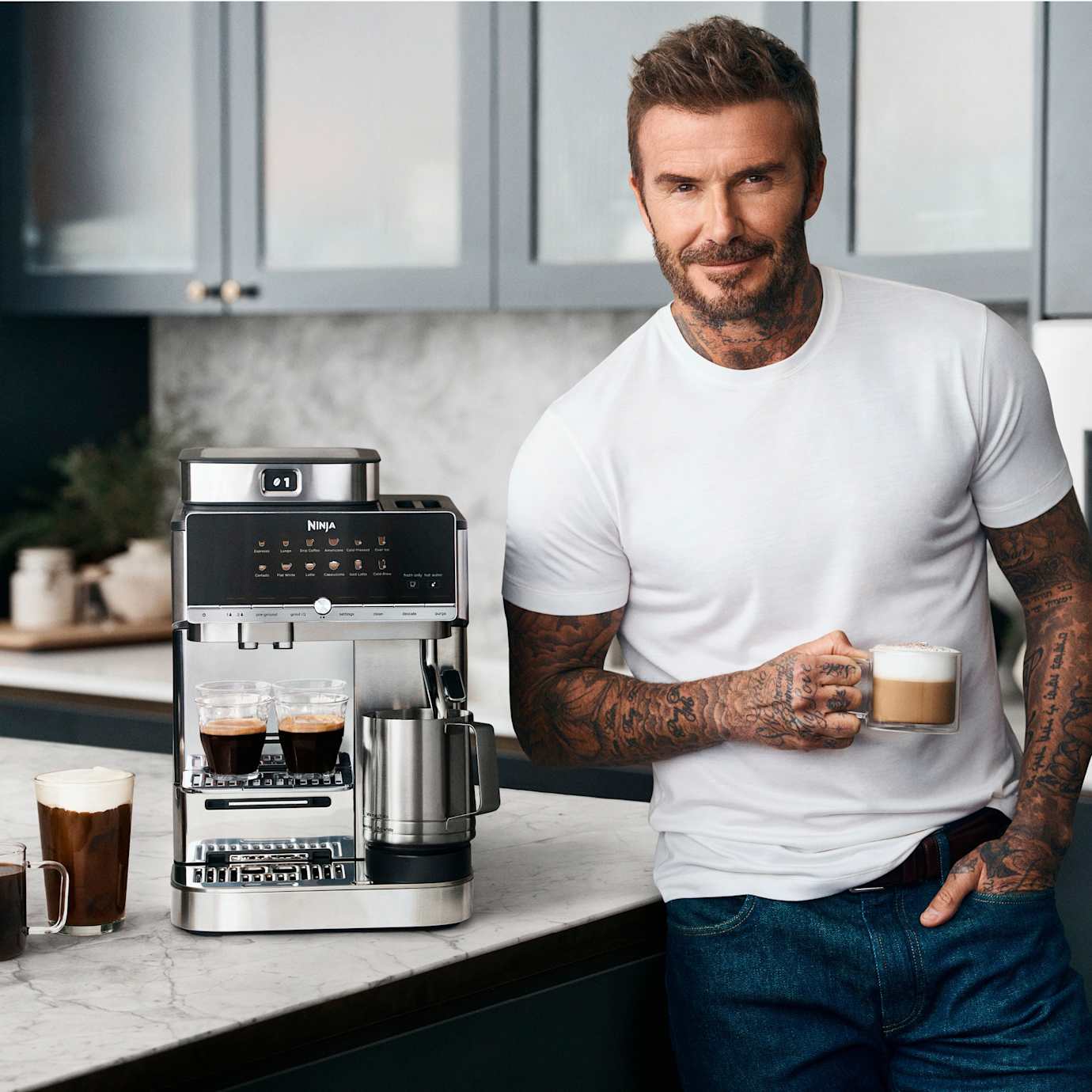Shark-Ninja AutoBarista Pro Fully Automatic Espresso Machine in Stainless Steel - Image 10