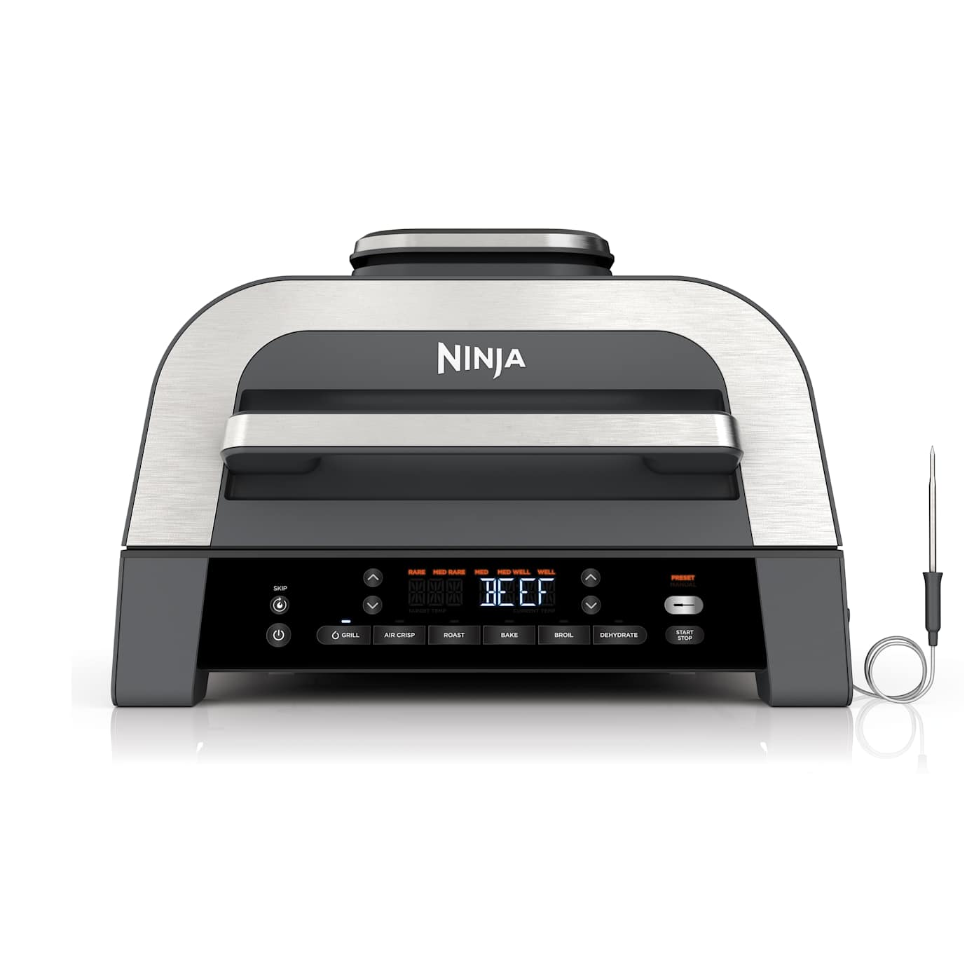 Shark-Ninja Shark-Ninja Foodi XL Indoor Grill and Air Fryer with Thermometer