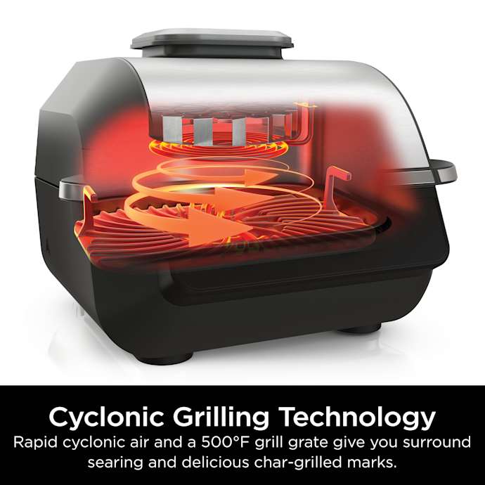 Shark-Ninja Shark-Ninja Foodi Indoor Grill and Air Fryer - Image 8