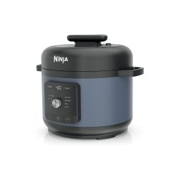 Alternative view of Ninja HyperHeat 9-in-1 Electric Pressure Cooker, 6.5 Qt Multi-Cooker with SimpliServe Pot, 1200W, Blue Macaron