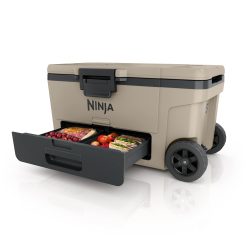 Ninja FrostVault 65qt Cooler with Wheels in Beige