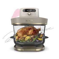 Ninja Crispi Pro 6-in-1 Glass Air Fryer in Stone and Gold
