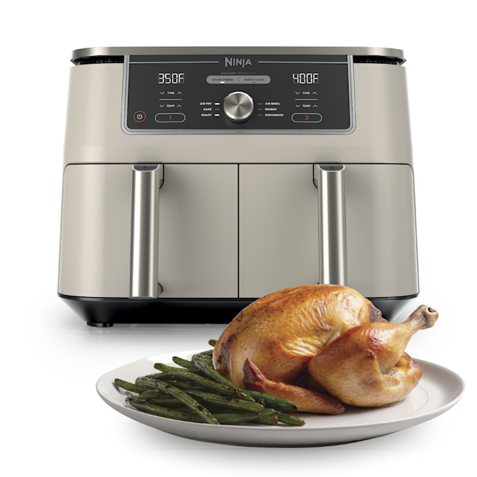 Ninja Shark|Ninja Foodi 10-QT Dual Air Fryer in Stone - Image 5