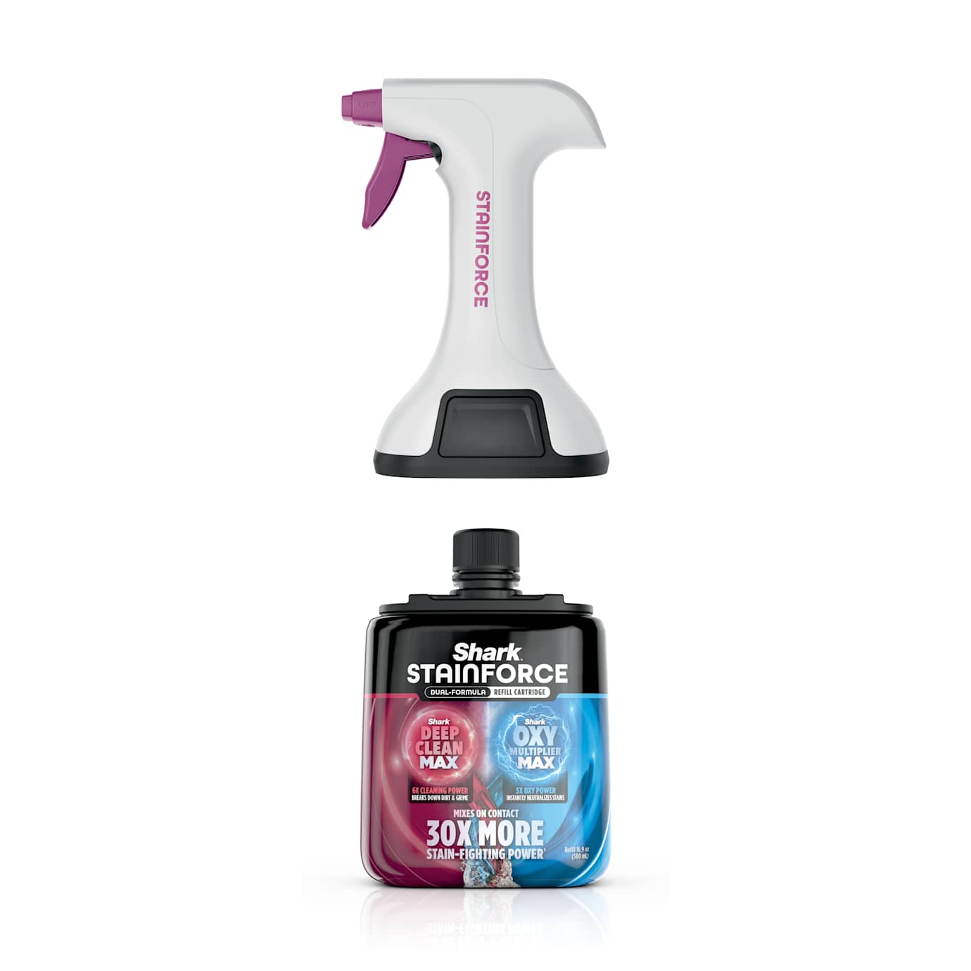 Shark-Ninja StainForce Dual-Formula Refill Cartridge + Spray Head