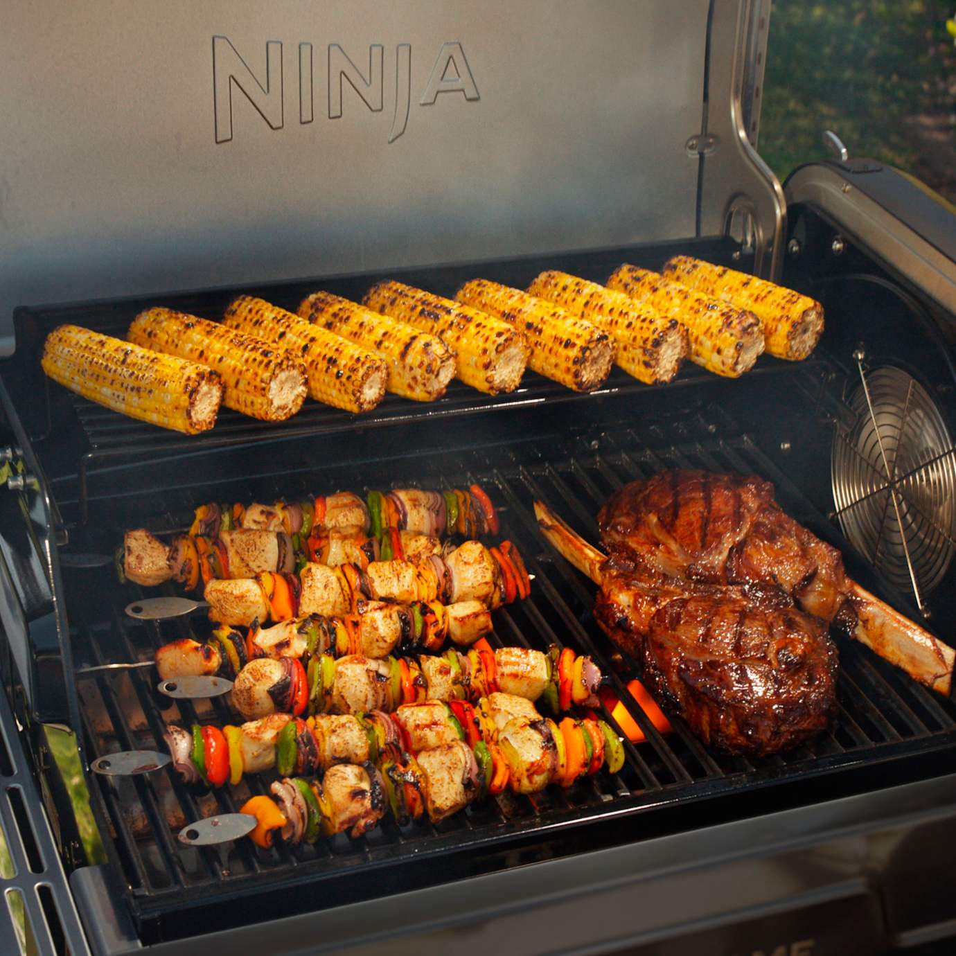 Ninja FlexFlame Grill and Smoker with ProConnect - Image 2