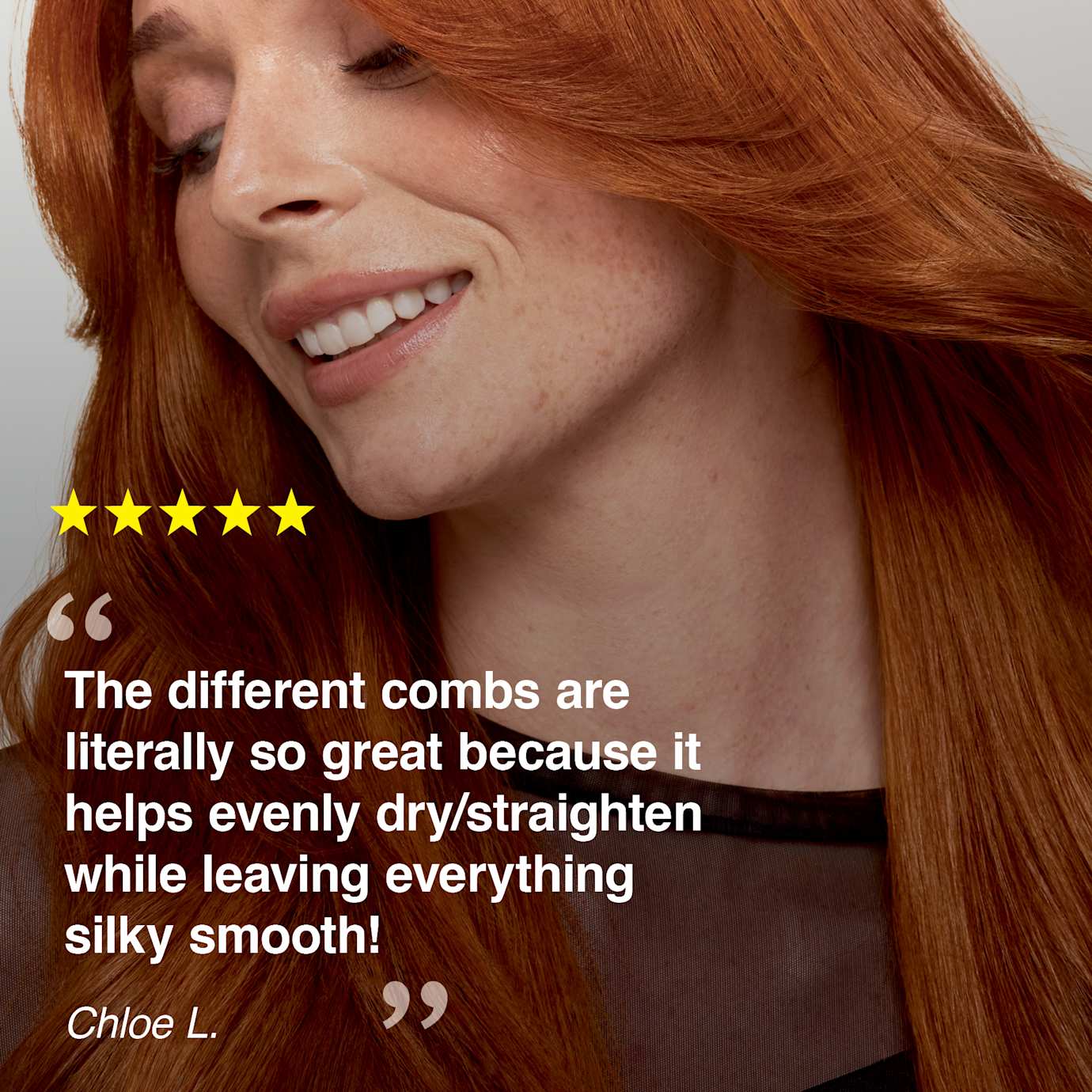 Shark SilkiPro Hair Straightener & Dryer in Rose Petal - Image 6
