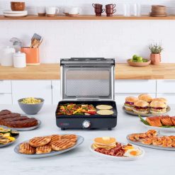 Alternative view of Shark-Ninja Sizzle Indoor Grill and Griddle
