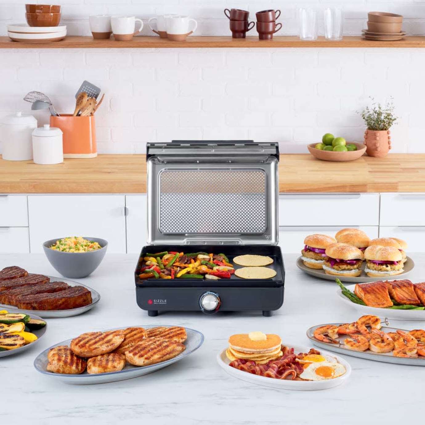 Shark-Ninja Sizzle Indoor Grill and Griddle - Image 2