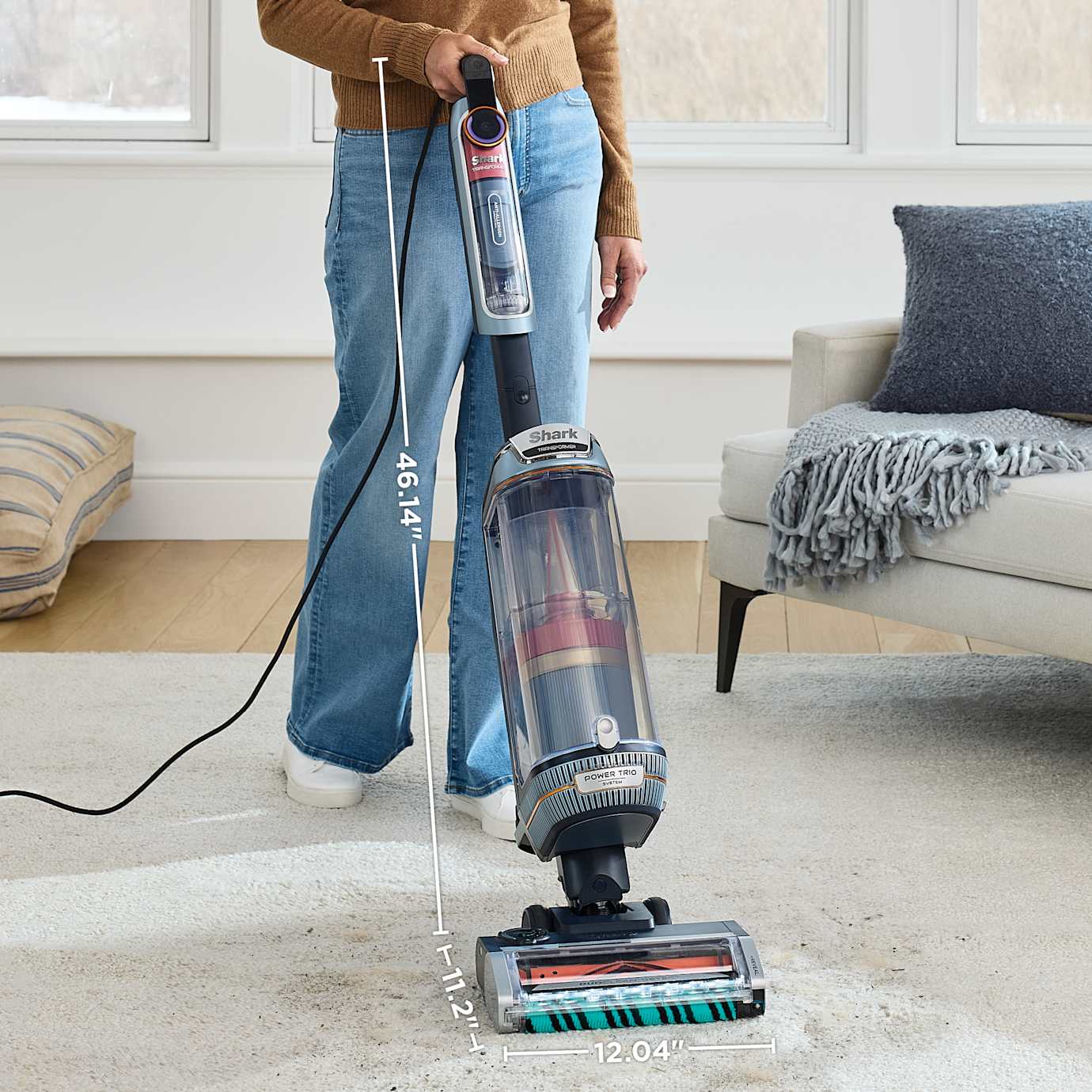 Shark-Ninja PowerDetect Transformer Upright Vacuum - Image 2