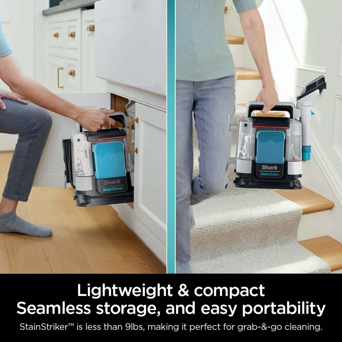 Shark StainStriker Portable Carpet and Furniture Cleaner - Image 14