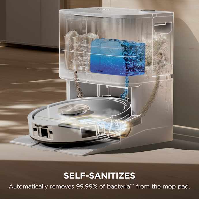 Shark PowerDetect UV Reveal 2-In-1 Vacuum & Mop, Luxe Collection in Evergreen - Image 6