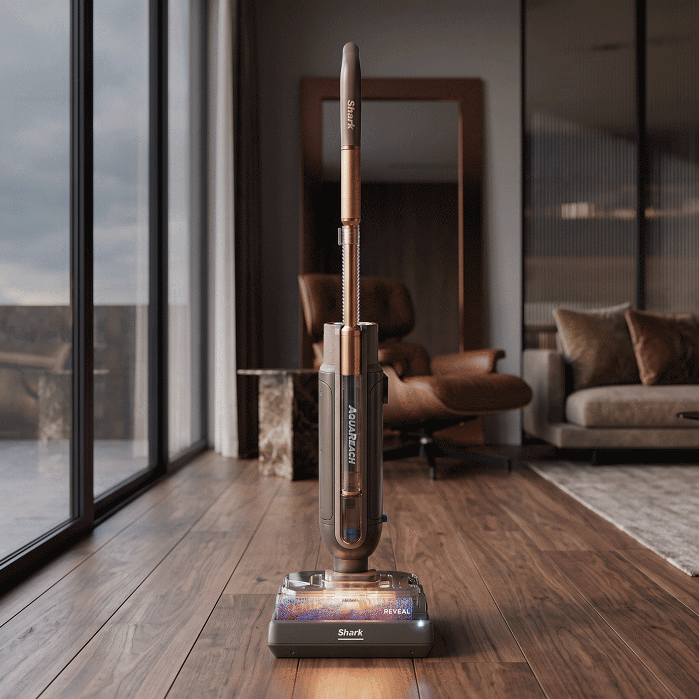 Shark AquaReach Pro Floor to Ceiling Vacuum Mop, Premium Bundle - Image 10