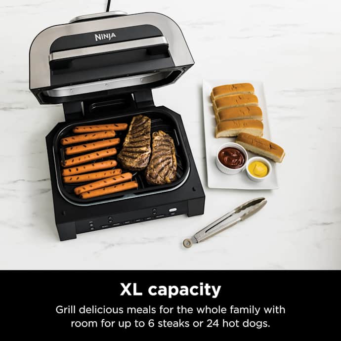Shark-Ninja Shark-Ninja Foodi XL Indoor Grill and Air Fryer with Thermometer - Image 15