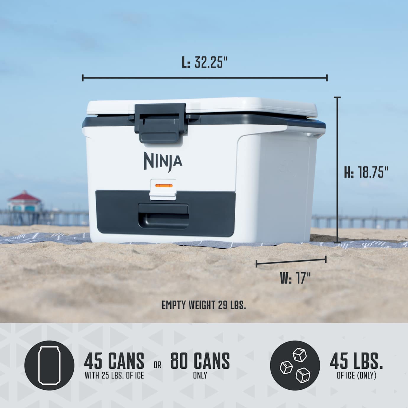 Ninja FrostVault 50qt Cooler in Pink - Image 19