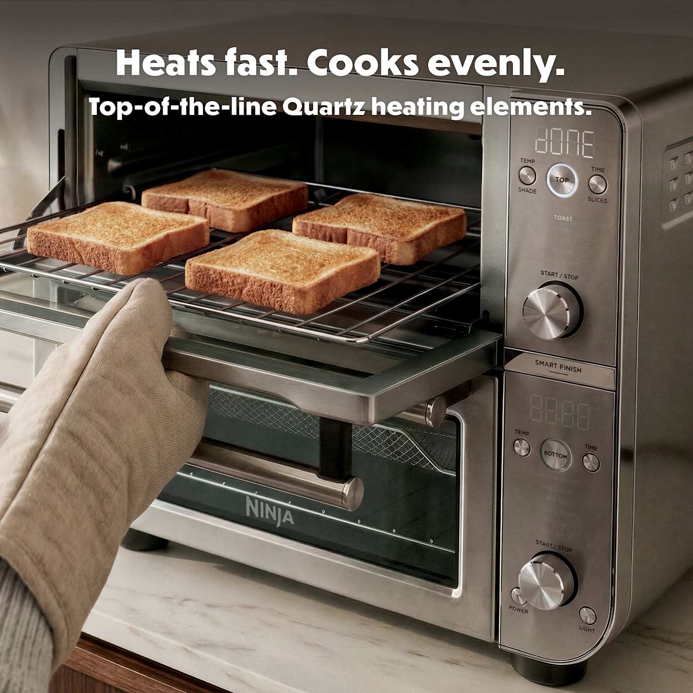 Shark-Ninja Double Oven Pro Smart XL Countertop Oven & Air Fryer, Onyx - Image 3