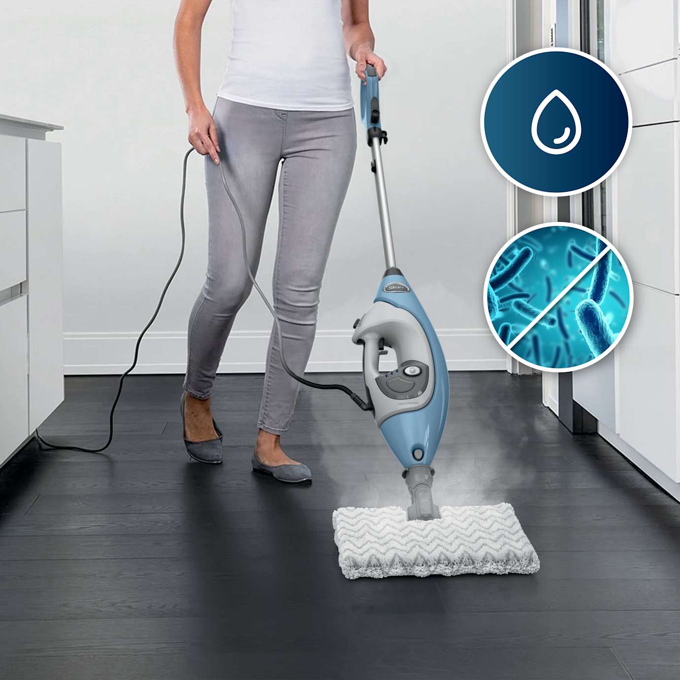 Shark-Ninja LiftAway Steam Mop & Detachable Steam Cleaner - Image 4