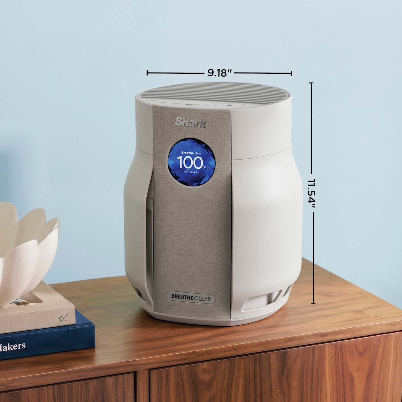 Shark BreatheClear Compact Pro with NeverChange Air Purifier, Charcoal - Image 7