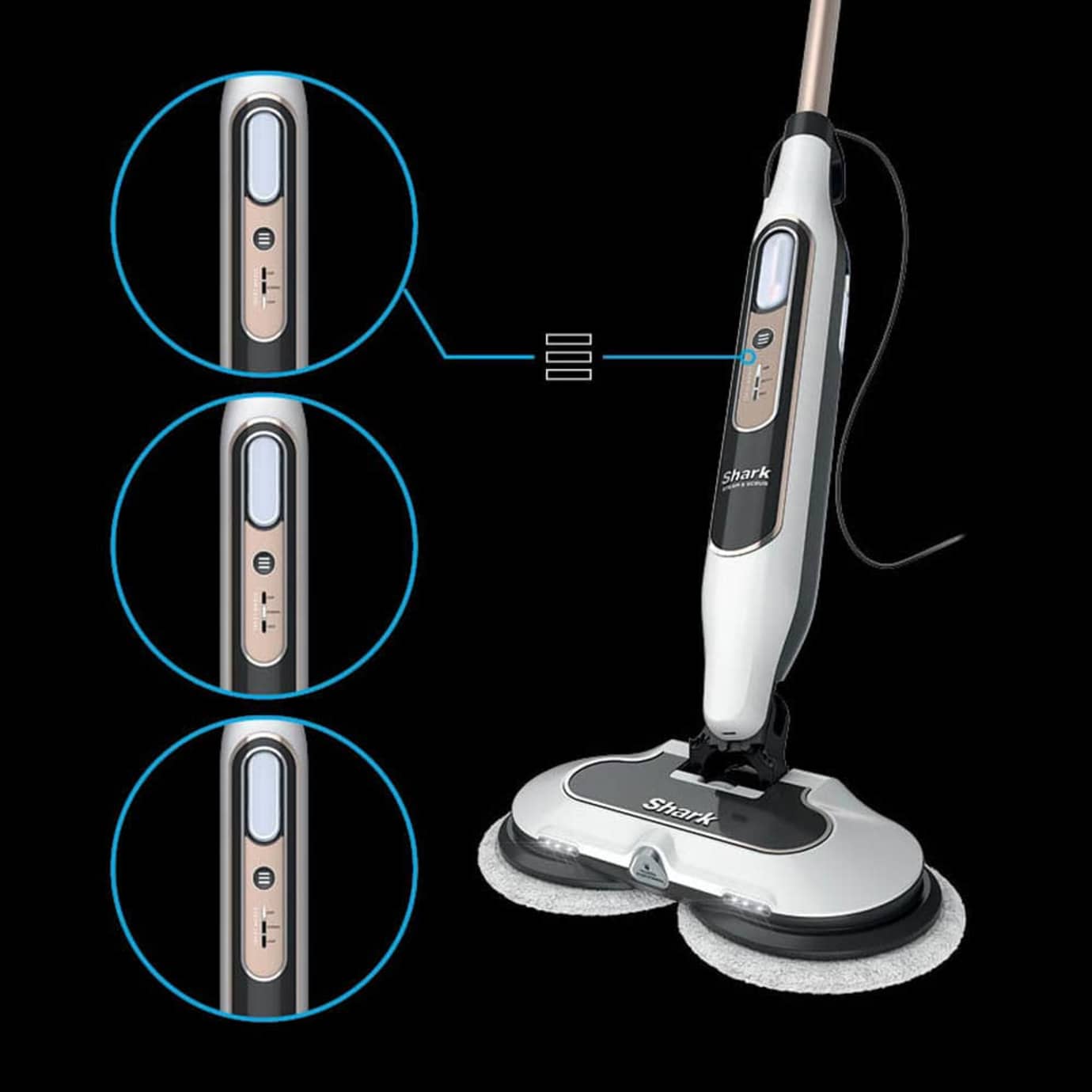 Shark-Ninja Steam & Scrub Automatic Steam Mop - Image 8