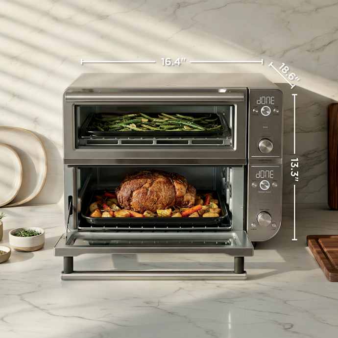 Shark-Ninja Double Oven Pro Smart XL Countertop Oven & Air Fryer, Onyx - Image 12