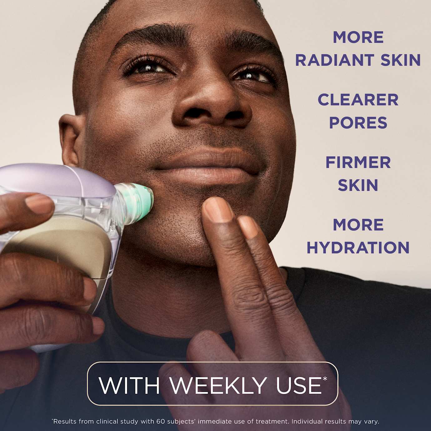 Shark FacialPro Glow & Depuffi At-Home Hydrating Facial System in Black - Image 7
