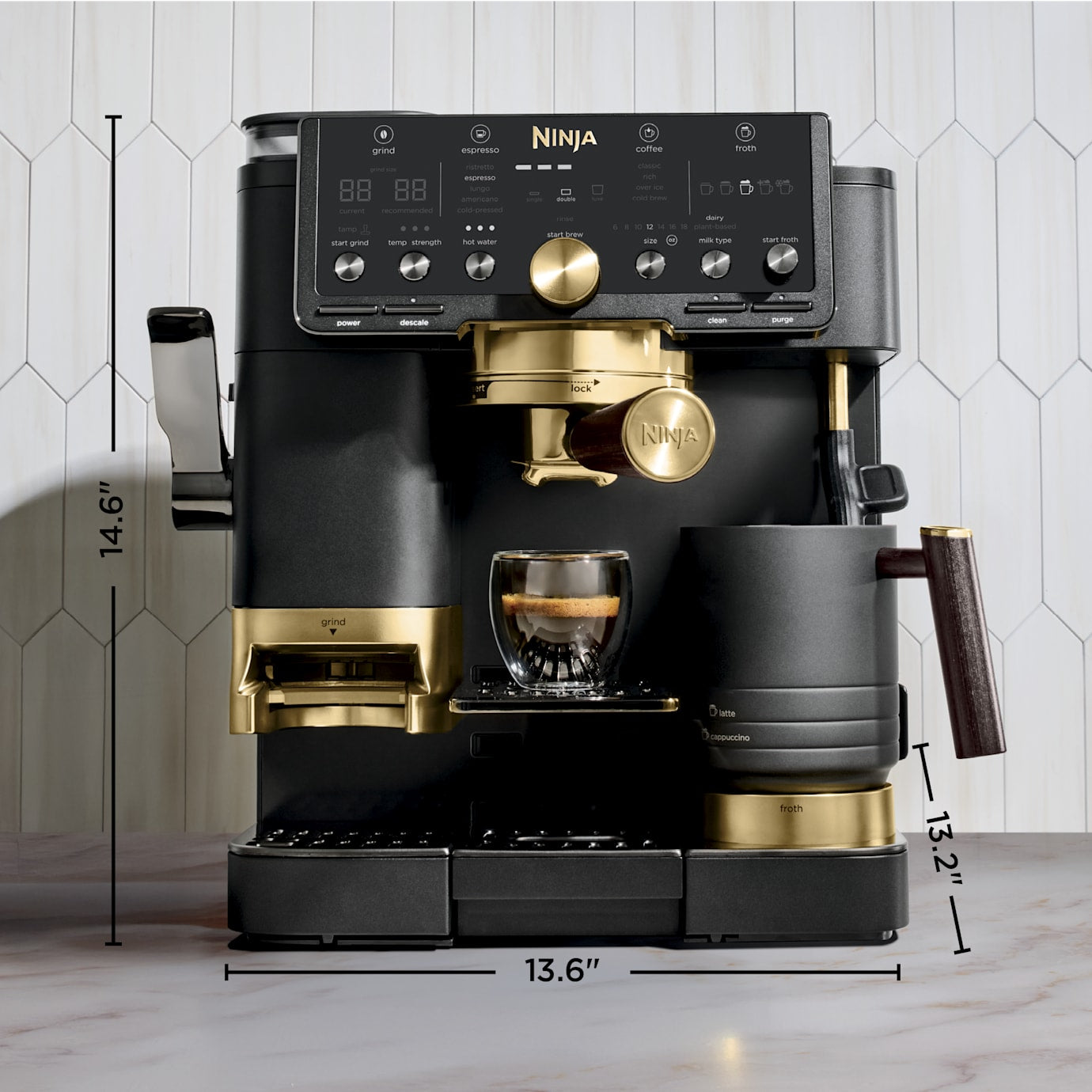Ninja Luxe Café Pro Espresso Machine by David Beckham - Image 10