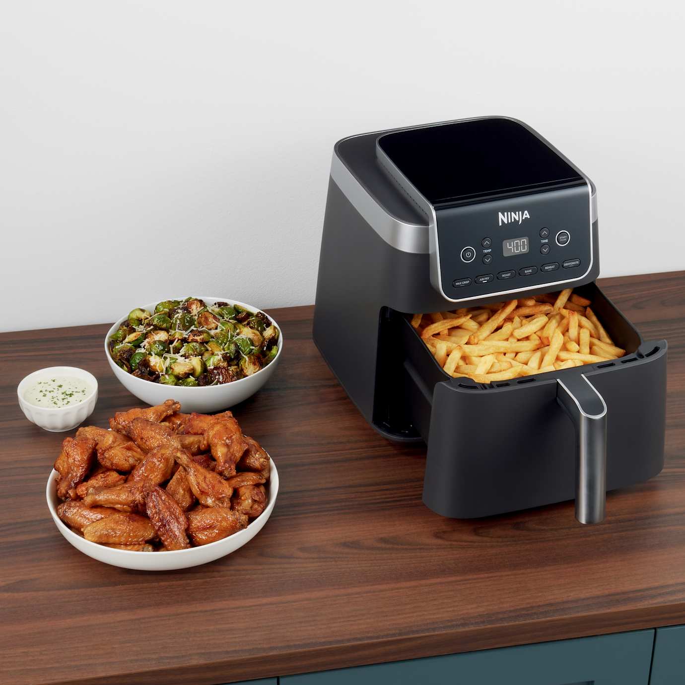 Shark-Ninja 6.5-QT Air Fryer Pro in Stone Gold - Image 10