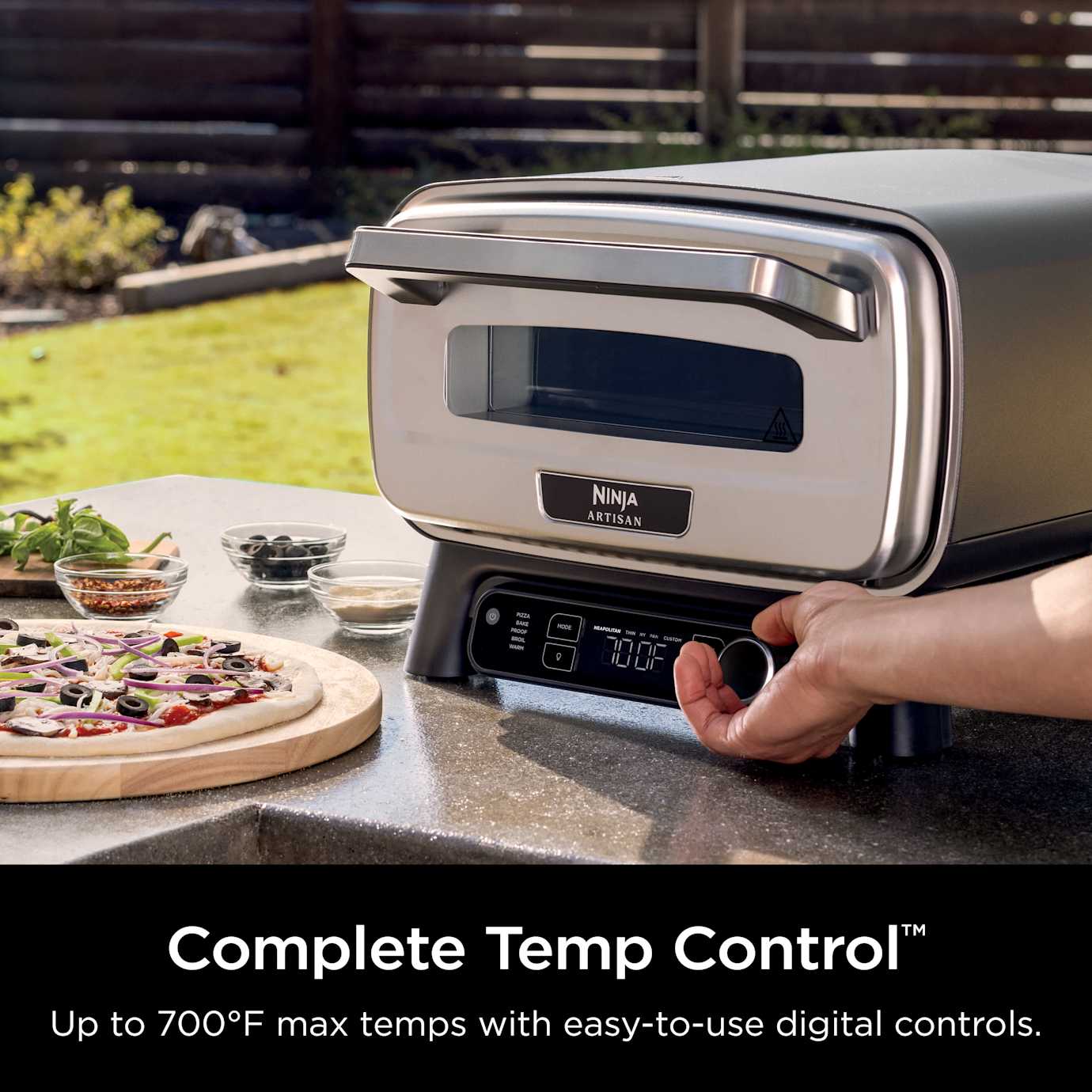 Ninja Artisan Pizza Oven with Pizza Peel Bundle - Image 9