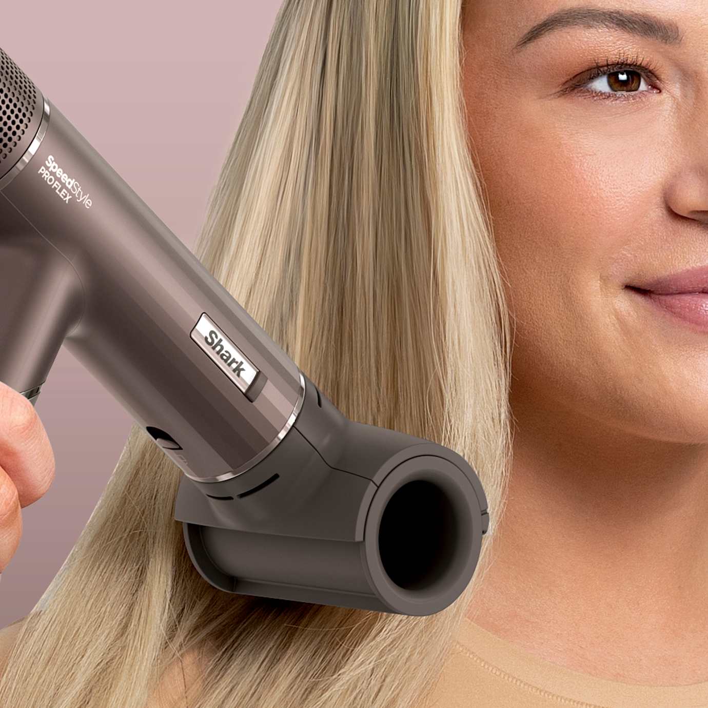 Shark SpeedStyle Hair Dryer ProFlex in Strawberry Matcha - Image 6