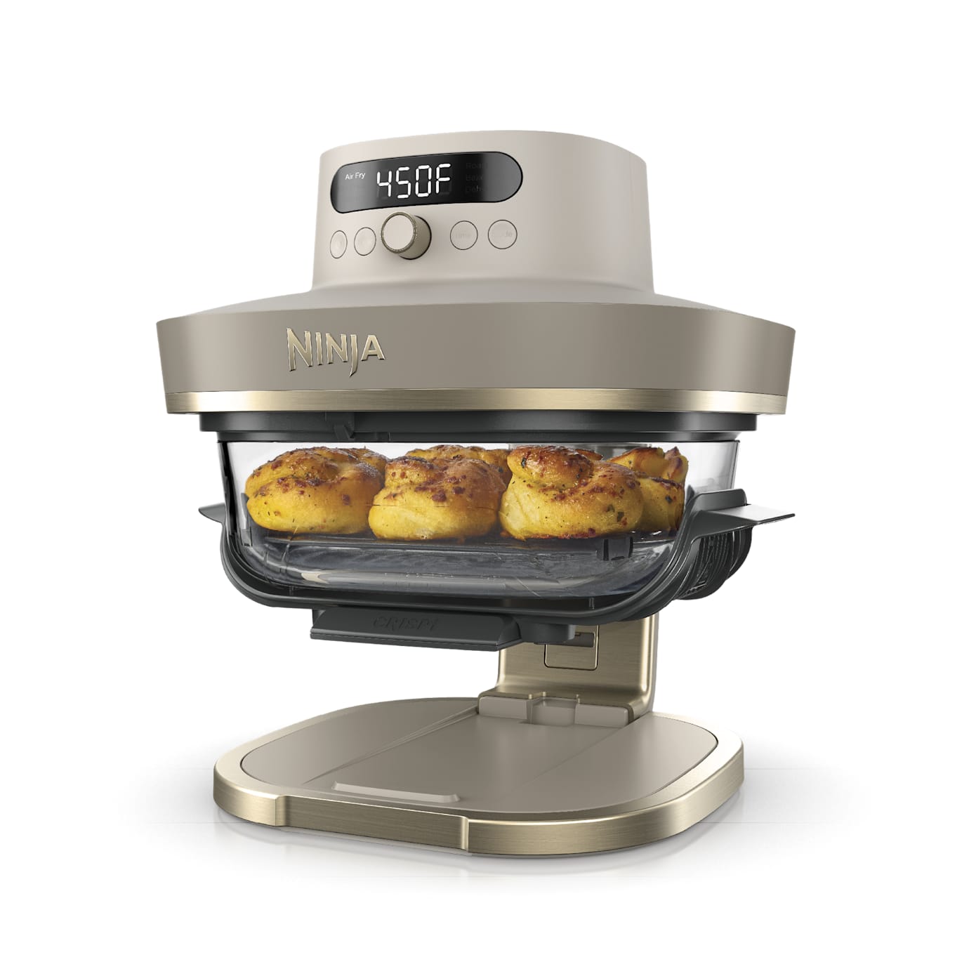 Shark|Ninja Build Your Own Crispi Pro Glass Air Fryer in Stone and Gold - Image 7