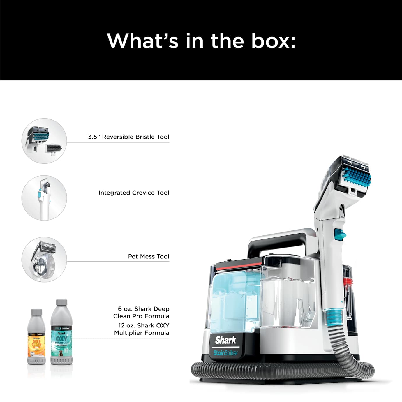 Shark StainStriker Portable Carpet and Furniture Cleaner - Image 15