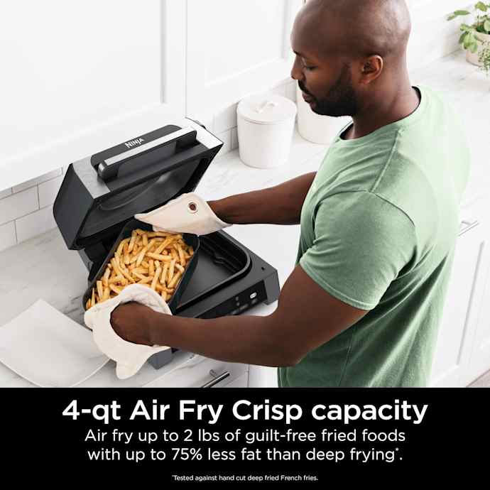 Shark-Ninja Shark-Ninja Foodi XL Indoor Grill and Air Fryer with Thermometer - Image 16