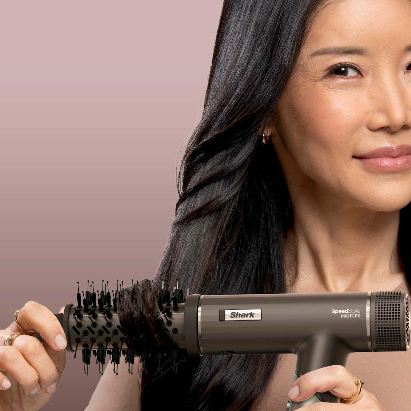 Shark|Ninja Build Your Own Shark SpeedStyle Pro Flex Hair Dryer in Blush - Image 15