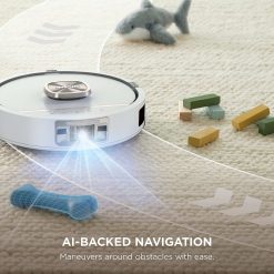 Alternative view of Shark PowerDetect UV Reveal 2-In-1 Vacuum and Mop in Black