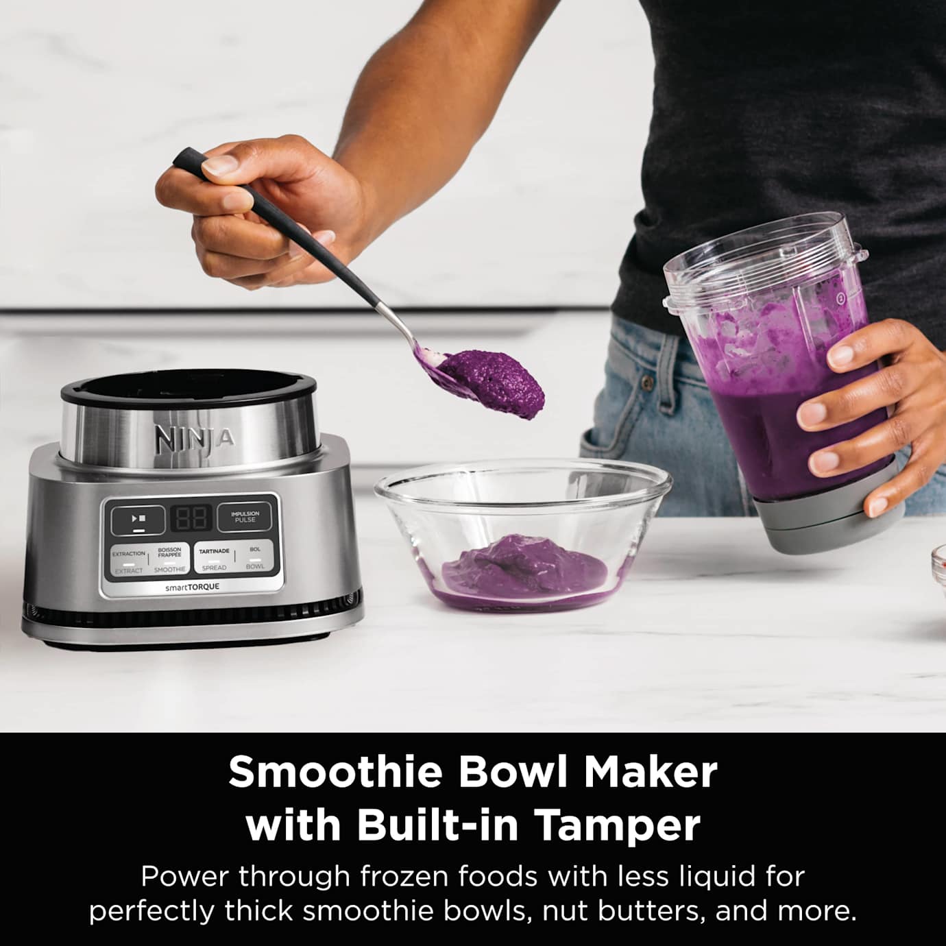 Ninja Shark|Ninja Foodi Smoothie Blender with Cups - Image 2