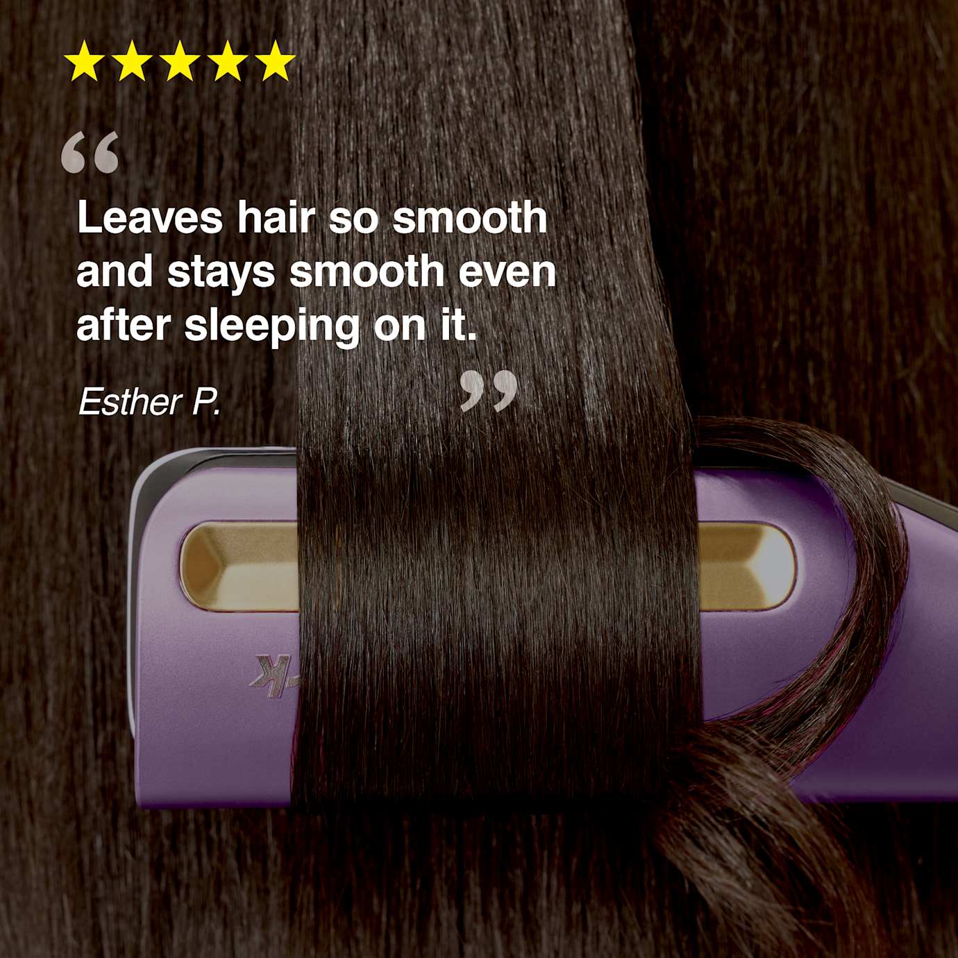 Shark SilkiPro Hair Straightener & Dryer in Rose Petal - Image 5
