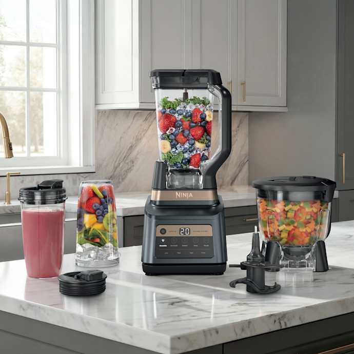 Ninja Professional Plus Premier Blender and Food Processor with Auto-IQ in Graphite - Image 10