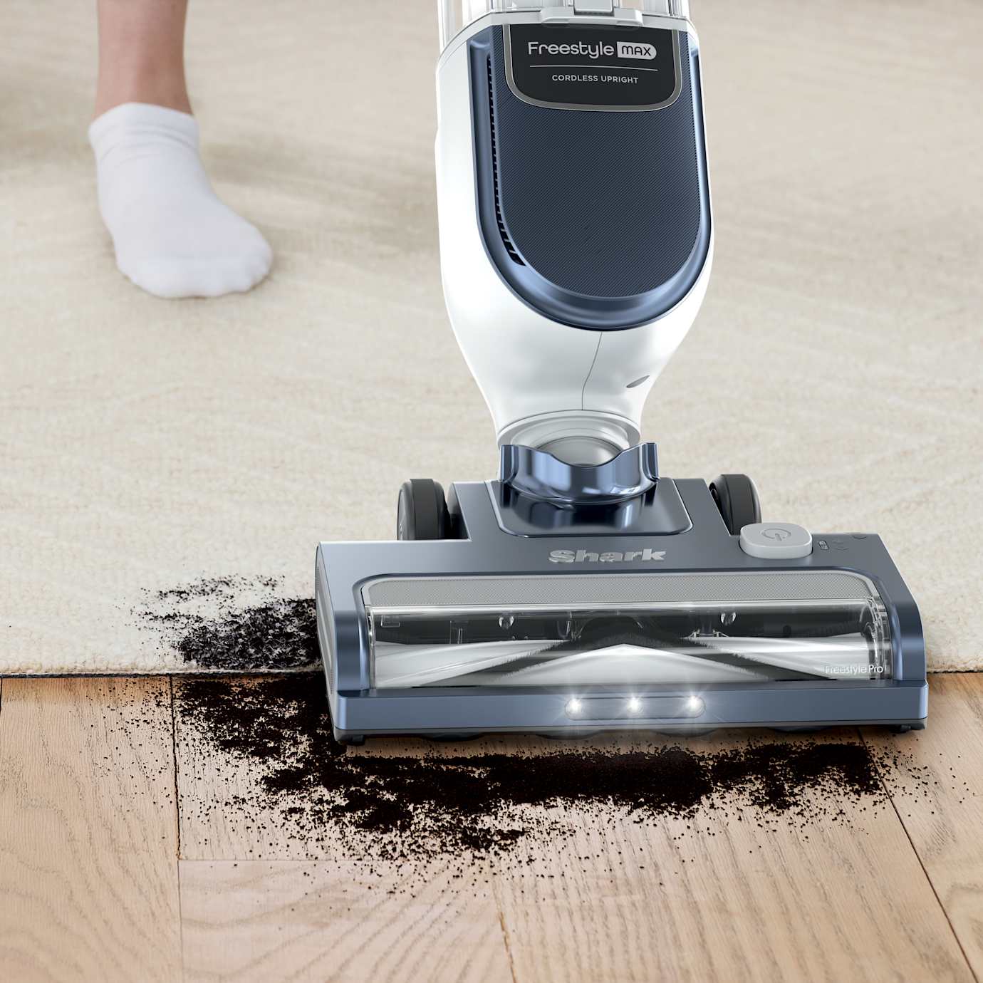 Shark Freestyle Max Cordless Vacuum in Nordic Blue - Image 5